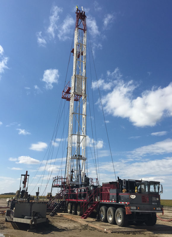 Oil Service Rig Estevan Sask