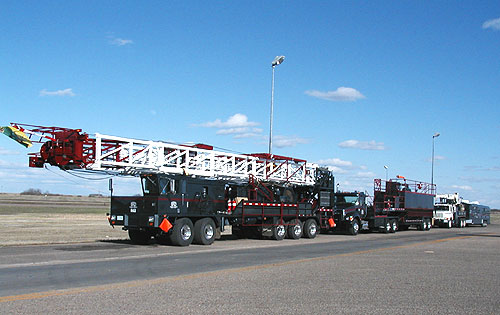 Oil Service Rig Estevan Sask