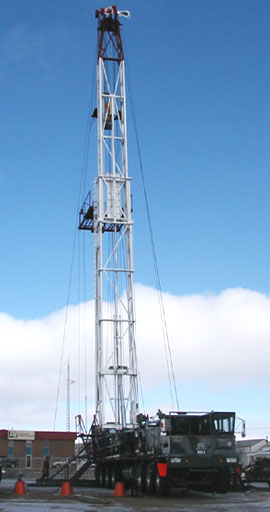 Oil Service Rig Estevan Sask