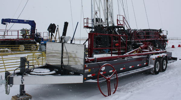 Oil Service Rig Estevan Sask