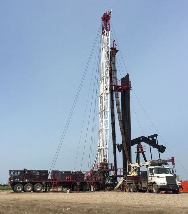 Oil Service Rig Estevan Sask